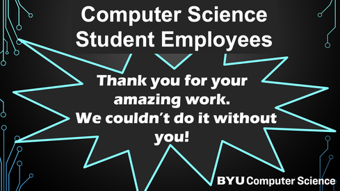 Student Employee Appreciation Week