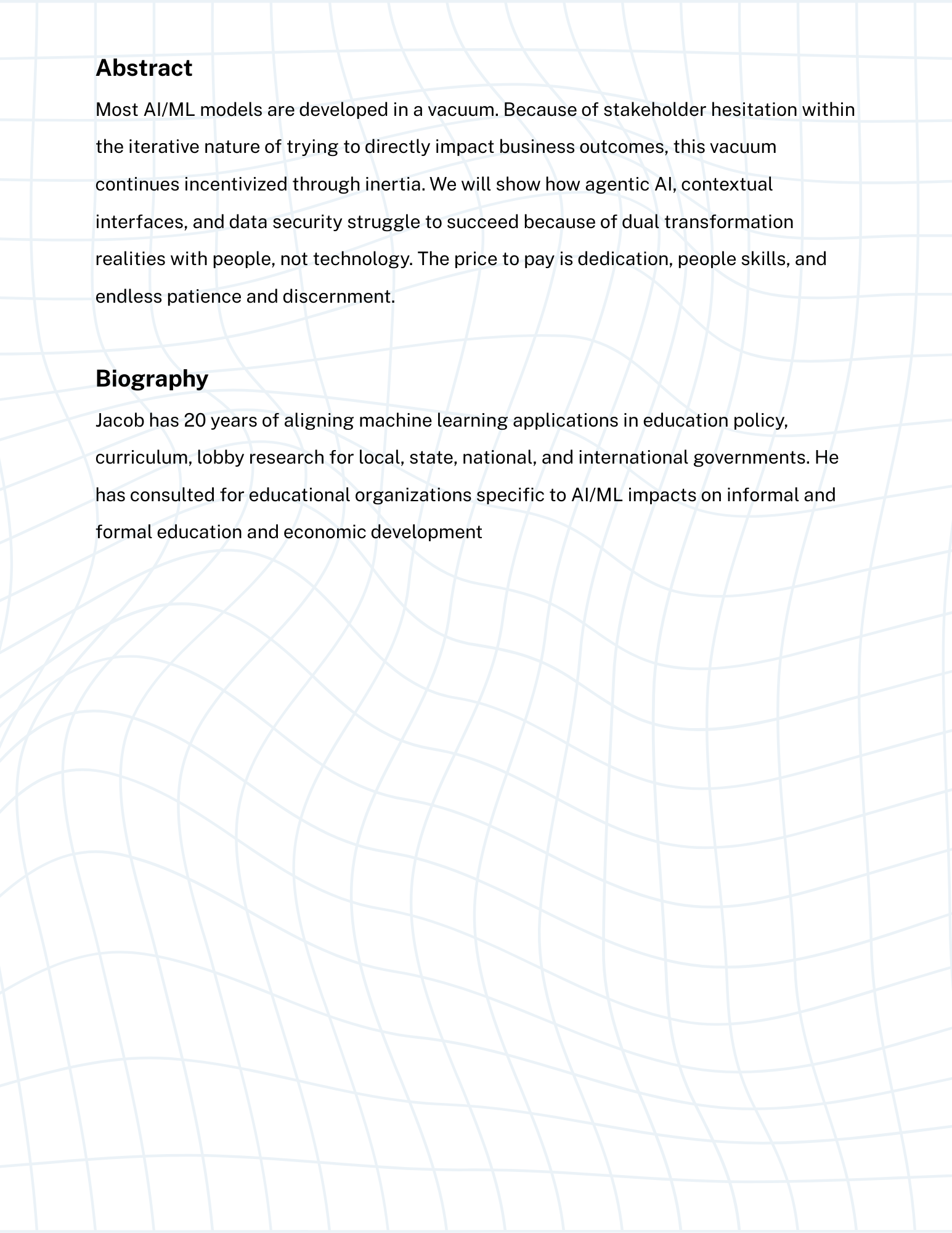 Jacob Adams Abstract